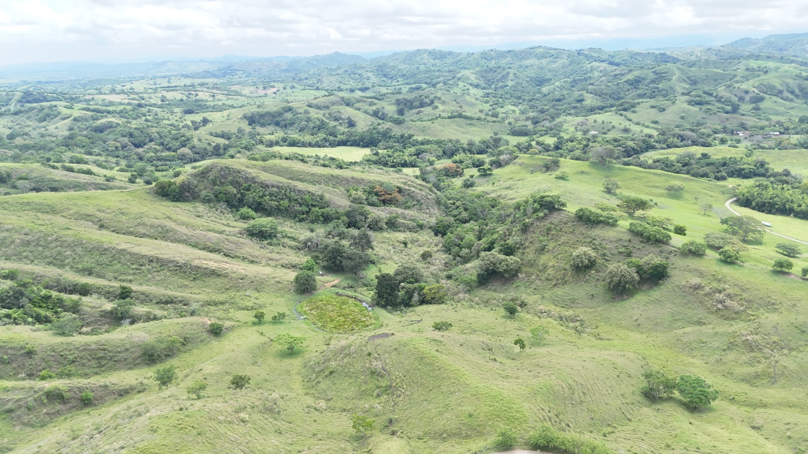 Paisaje rural colombiano - Finca de la Fundación Villa del Bosque